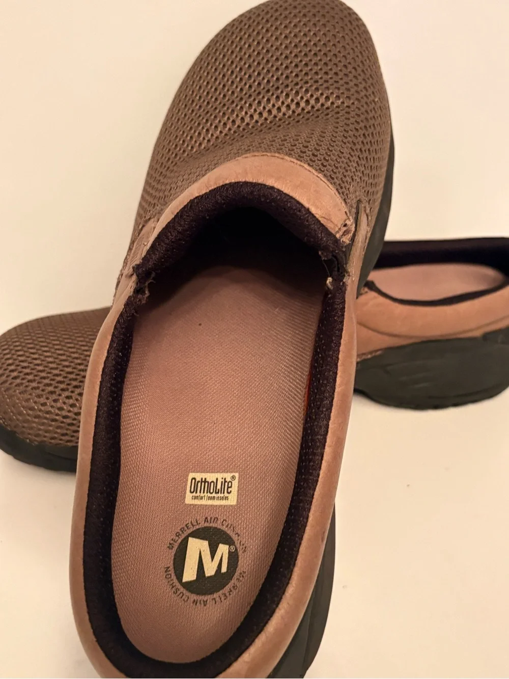 Merrell Men’s Tan Slip-On Loafers